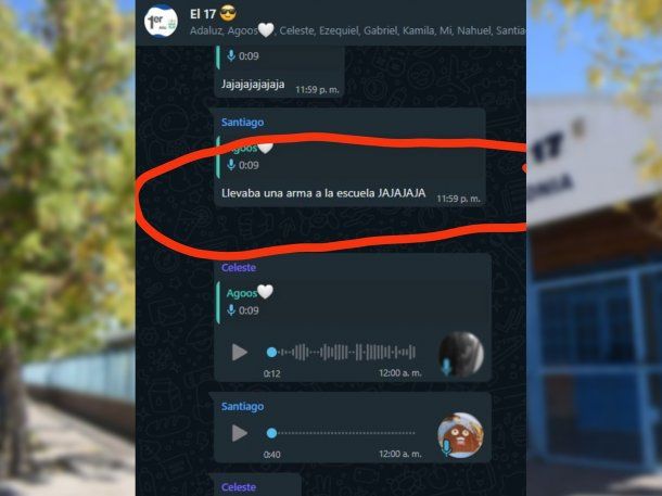 Bullying, audios y amenazas: ¿Y si pinta matar a alguien en la escuela?
