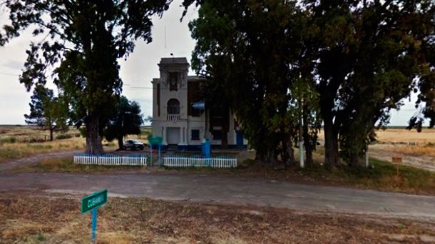 Esta es la casona donde estará alojado el ex juez