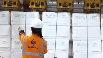 La planta UPM 2 ya está en funcionamiento y se espera que los primeros envíos se produzcan en mayo. La planta UPM 2 ya está en funcionamiento y se espera que los primeros envíos se produzcan en mayo.