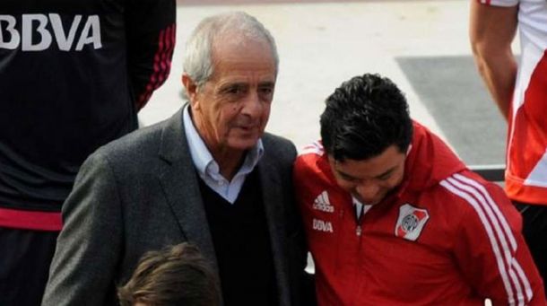 El presidente DOnofrio puso en duda la continuidad de Marcelo Gallardo en River