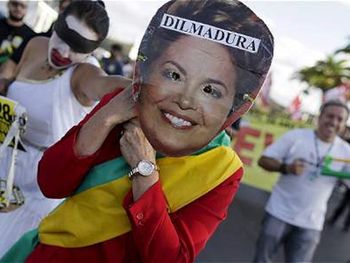 Brasileños quieren juicio político contra la presidenta Rousseff