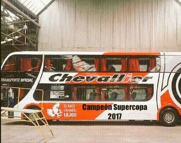 El micro que tenía preparado River si ganaba la Supercopa