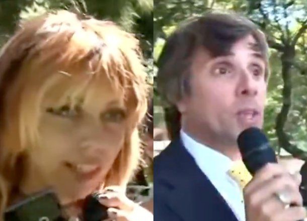 Momento de tensión en vivo: a Robertito Funes Ugarte le mordieron y robaron el antipop del micrófono