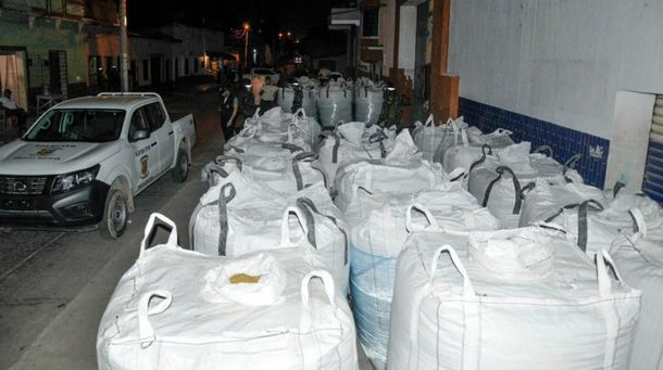 Incautaron dos toneladas de cocaína en Barranquilla