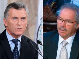 El irónico comentario de Solá en medio del discurso de Macri El irónico comentario de Solá en medio del discurso de Macri