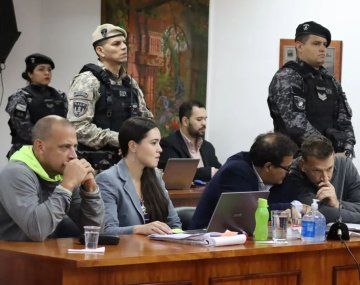 Los hermanos Kiczka en el banquillo de los acusados. Foto: Agencia Noticias Argentinas/Poder Judicial de Misiones.