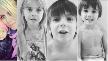 Wanda y sus hijos en Instagram Wanda y sus hijos en Instagram