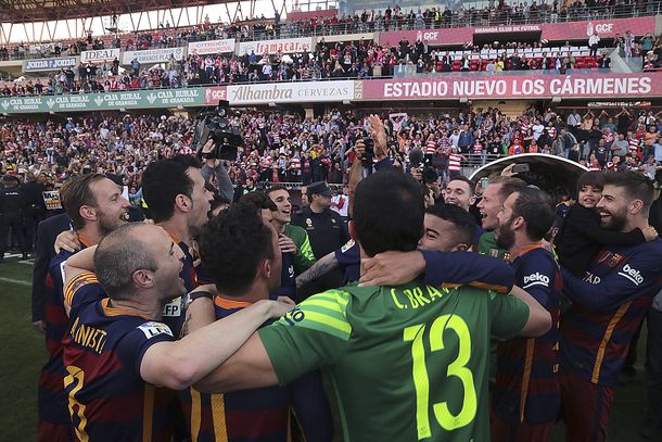 Las mejores fotos del nuevo campeonato del Barcelona