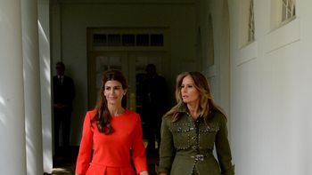 fotos: la hija de tinelli vistio a awada para el encuentro de macri con trump fotos: la hija de tinelli vistio a awada para el encuentro de macri con trump