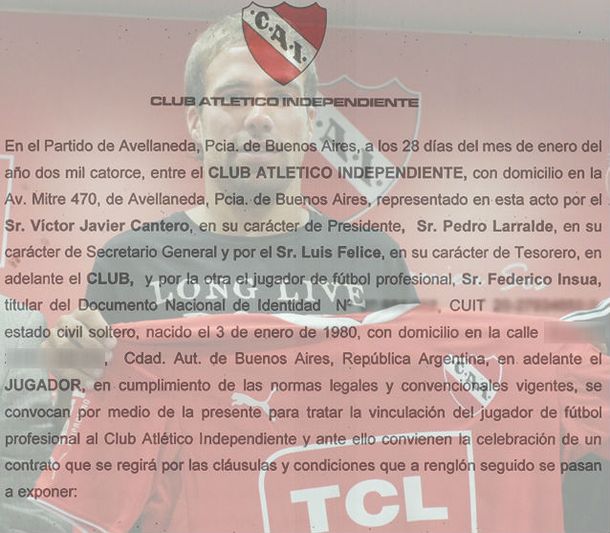 Polémica en Independiente: Insúa cobra una fortuna por ser suplente en la B Nacional
