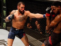 Ponzinibbio y otra gran actuación. Foto: @UFCEspanol