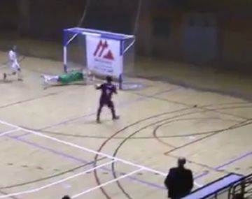 El arquero mostró una destreza impresionante