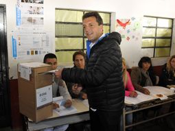 Massa: Que los argentinos llenen las urnas con sus sueños