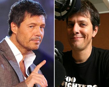 Divertido cruce entre Tinelli y Pergolini