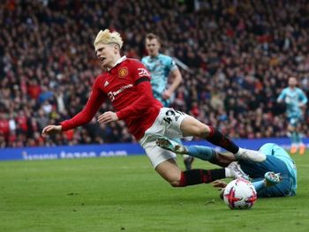 Buen pibe: el cálido ida y vuelta entre Garnacho y el jugador que lo lesionó