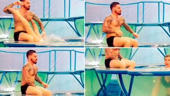 El accidentado ensayo de Fede Bal y Laurita Fernández. El accidentado ensayo de Fede Bal y Laurita Fernández.