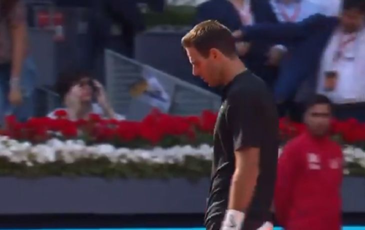 Del Potro en el Masters de Madrid