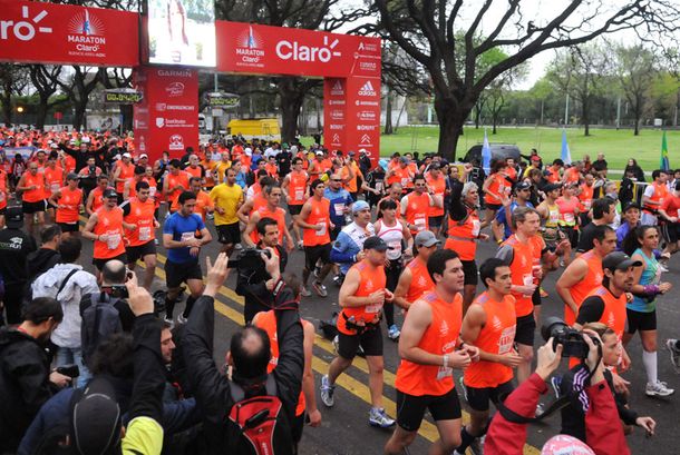 Buenos Aires cumplió con la tradición de la corrida de San Silvestre