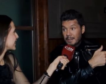 Julieta Camaño y Marcelo Tinelli en C5N