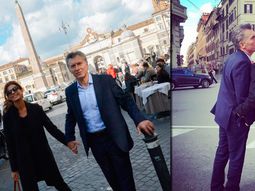 distendido, macri se pasea por las calles de roma antes de reunirse con el papa distendido, macri se pasea por las calles de roma antes de reunirse con el papa