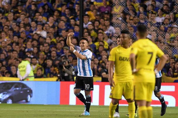 El líder Boca cayó ante el irregular Racing y perdió el puntaje perfecto