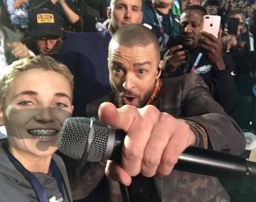 La selfie de Justin Timberlake
