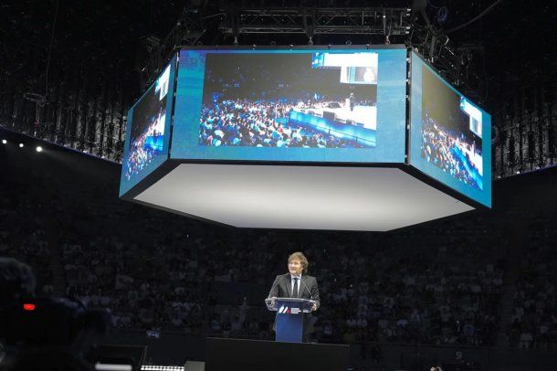 Desde España, Javier Milei volvió a atacar a los periodistas: No los odiamos los suficiente