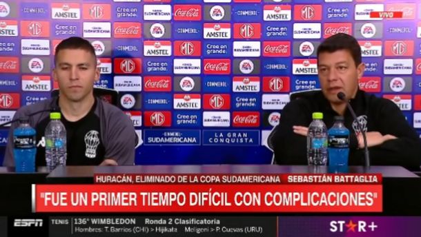 Battaglia dejó de ser el entrenador de Huracán: no ganó ningún partido