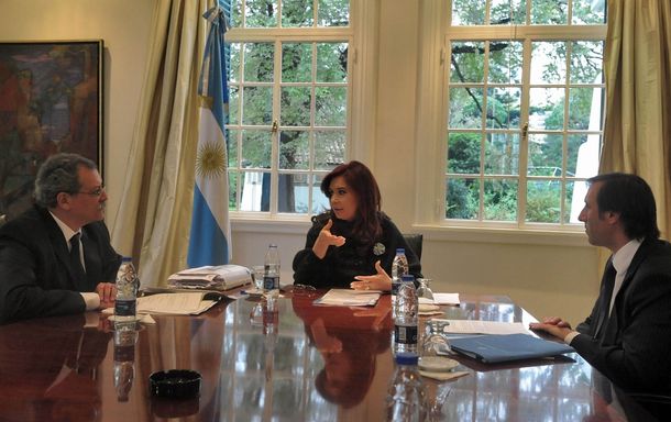 CFK recibió a Kicillof y De Vido en la Quinta de Olivos