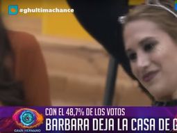 barbara perdio con mauricio y se tuvo que ir de gran hermano 2016 barbara perdio con mauricio y se tuvo que ir de gran hermano 2016