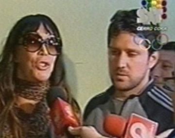 Moria con los periodistas