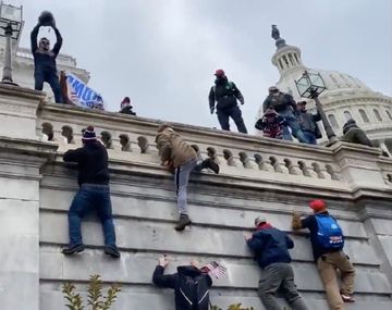 Estados Unidos: así comenzaban los incidentes y el caos en el Capitolio