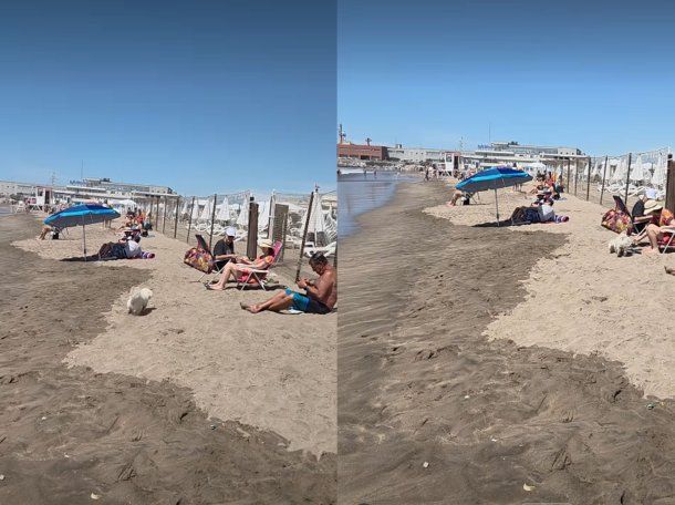 Malestar en Mar del Plata: avanzan los balnearios en Playa Grande y prácticamente no queda espacio público