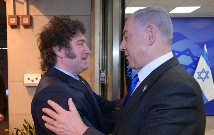 Javier Milei repudió la orden de detención internacional contra Benjamín Netanyahu