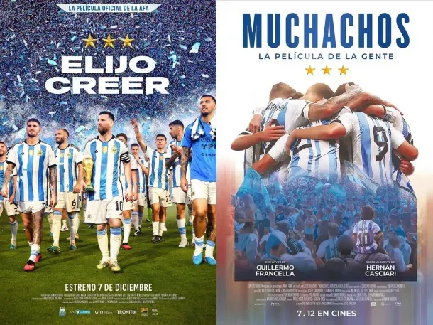 Cómo ver gratis en el cine Muchachos y Elijo creer: las películas de la Selección