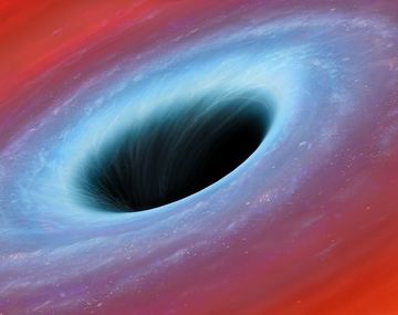 ¿Qué son las misteriosas luces que aparecieron junto a un gran agujero negro?