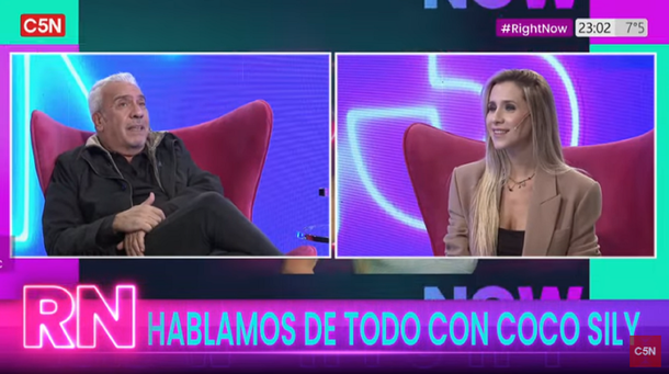 Coco Sily en Right Now: Veo una derecha muy extrema y a los libertarios, y se me congela el corazón