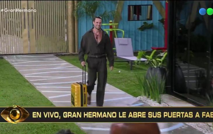 Así fue el ingreso de Fabio Agostini a Gran Hermano que ya enamoró a las participantes