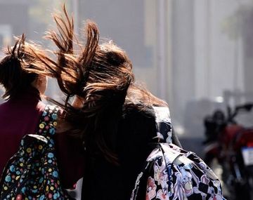 Rige un alerta por vientos fuertes en la Ciudad y el Conurbano