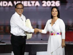 Roberto Sanchez y Keiko Fujimori Roberto Sanchez y Keiko Fujimori