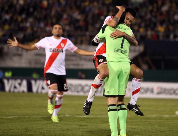 Así celebraron los jugadores de River el pase a la final de la Libertadores