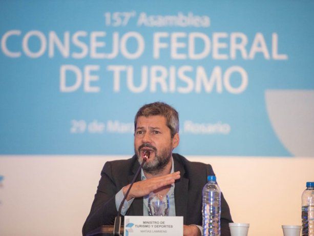 Matías Lammens, ministro de Turismo de la Nación