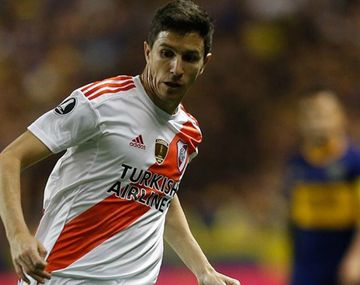Nacho Fernández salió con una molestia muscular y preocupó a River