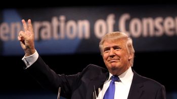 Donald Trump victorioso Donald Trump victorioso