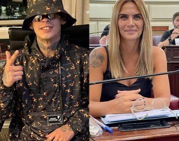 La irónica respuesta de L-Gante al ataque de Amalia Granata