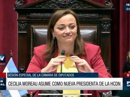 Cecilia Moreau: Vamos a avanzar en una agenda que busque resolver los problemas de la gente