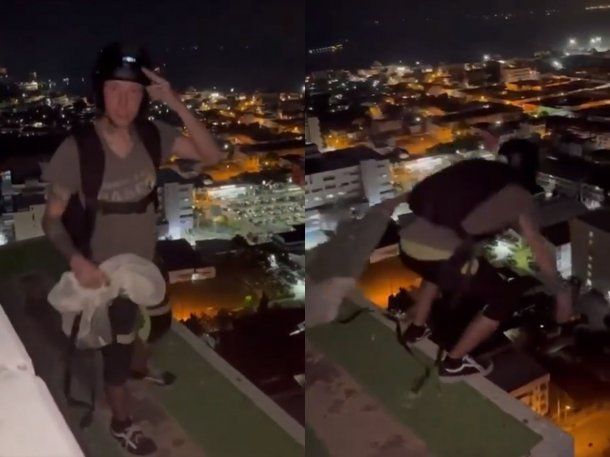 Tailandia: un paracaidista de 33 años murió al tirarse de un piso 29