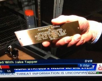 ¿Un canal de televisión reveló el Oscar a mejor actor?