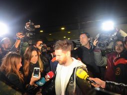 Messi llegó a Barcelona Messi llegó a Barcelona