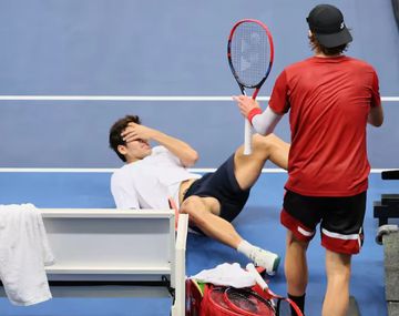 Polémica en la Copa Davis: golpeó a su rival y le dieron el partido por ganado en la serie